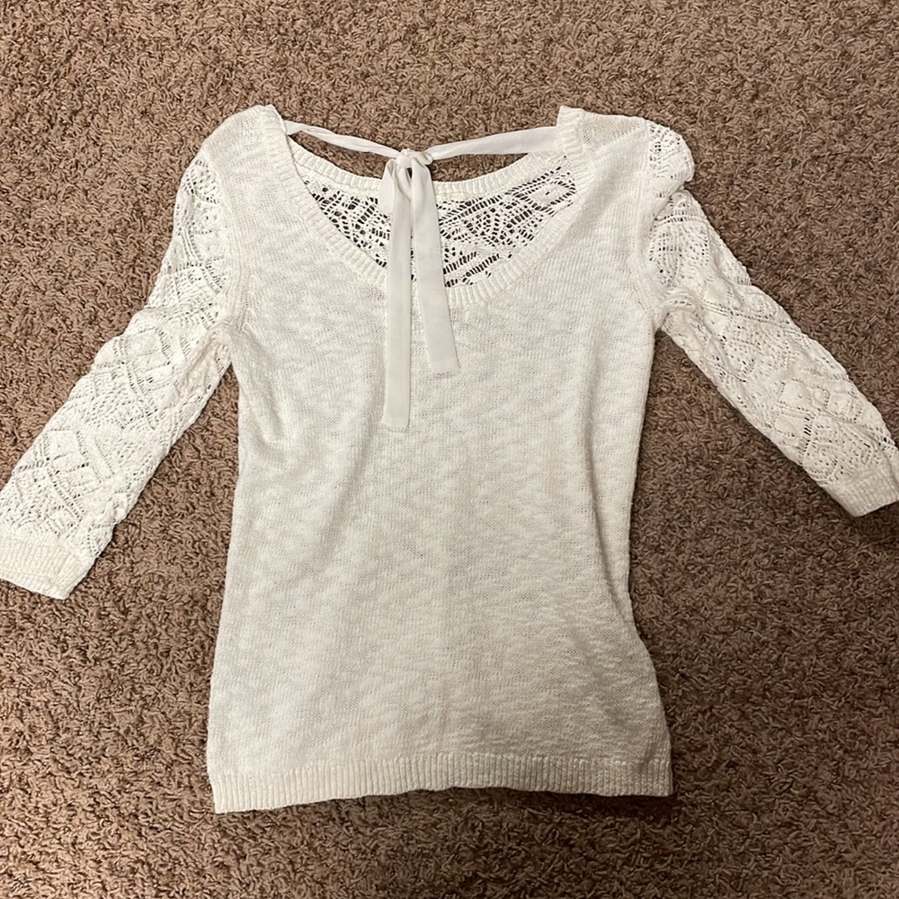 Ivory sweater - Picture 2 of 2